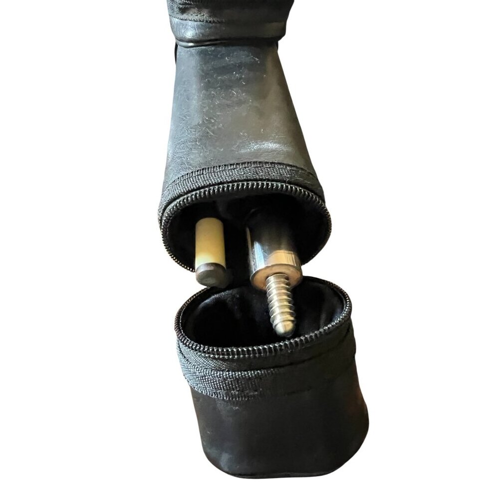 Minnesota Fats Graphite #8 Billiard Pool Cue Stick With hard Case & Chalk Black - Picture 5 of 14